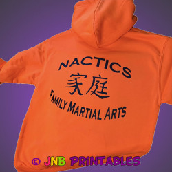 Nactics Martial Arts Adult Hoodie